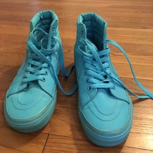Vans sk-8 hi-tops Turquoise blue